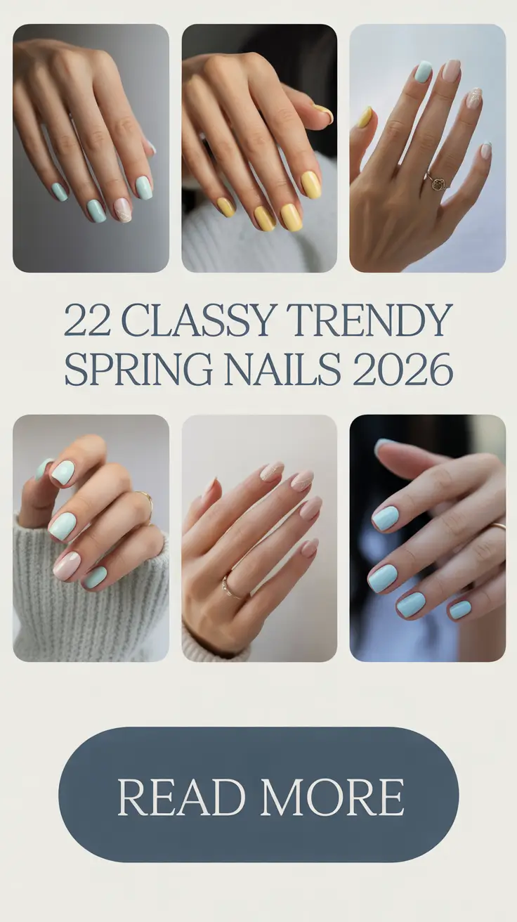 Classy Trendy Spring Nails 2026: Elegant Designs, Colors & Fresh Manicure Ideas
