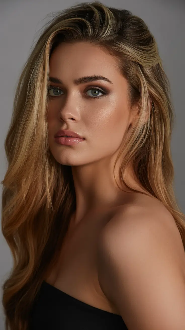 summer hair color ideas 2026 cool tones Cool Beige Blonde with Sunlit Contrast