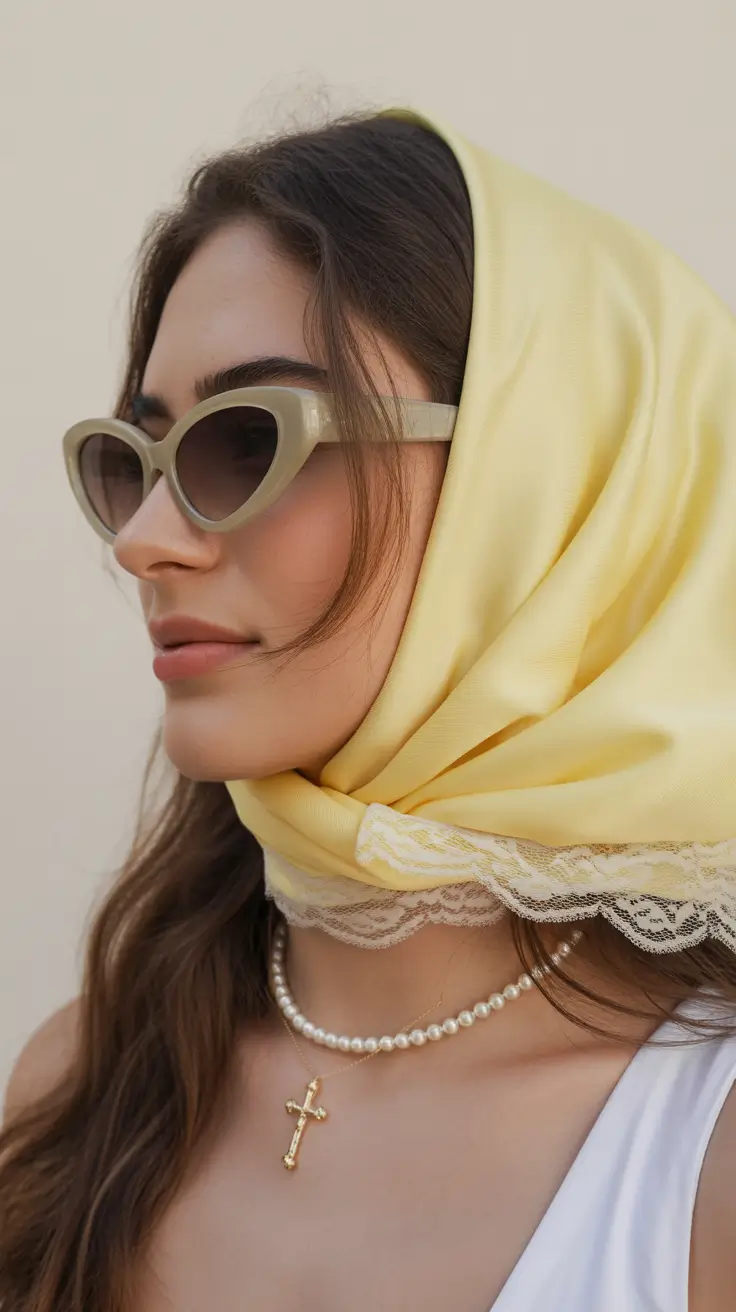 summer heads 2026 Retro Glow The Classic Headscarf Revival
