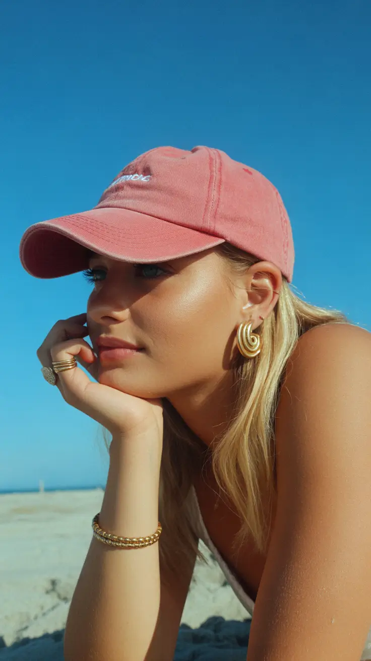 summer heads 2026 Sunset Simplicity The Cap That Softens Everything